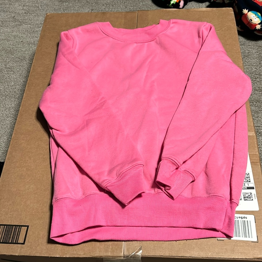 Plain Pink Crewneck